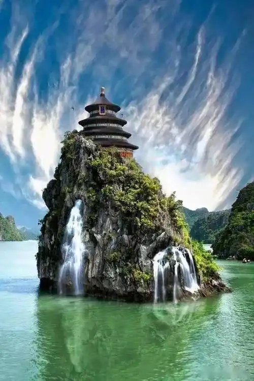 天堂一般的绝色美景