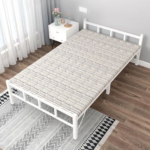 折叠床单人床办公简易双人床出租便携家用临时陪护床出租房专用