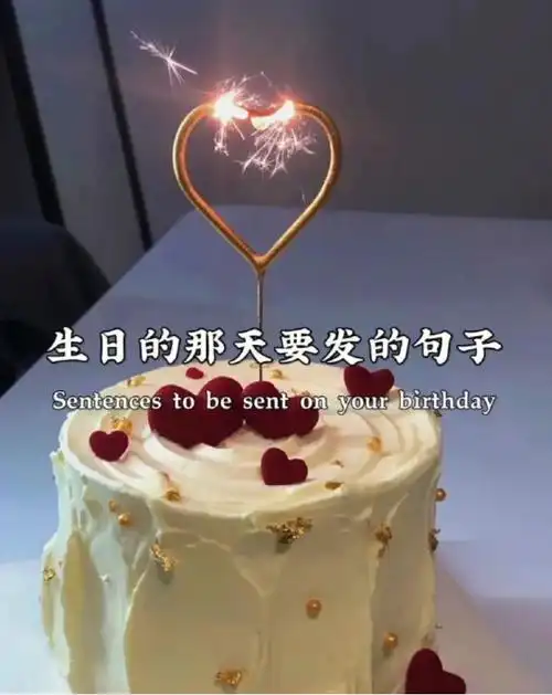 最打动人心的生日短句,生日最火走心的句子