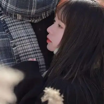 意境ins真人唯美一对两张情侣头像