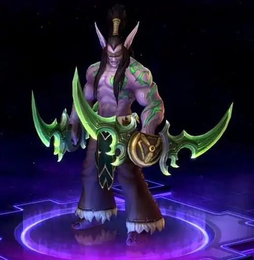 第一位恶魔猎手背叛者伊利丹怒风