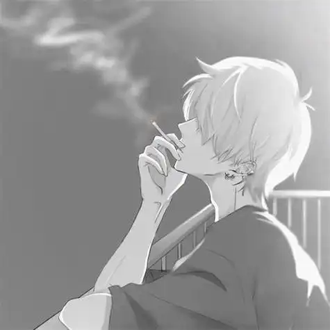 男生头像冷酷帅气侧脸帅气撩人高冷动漫男头