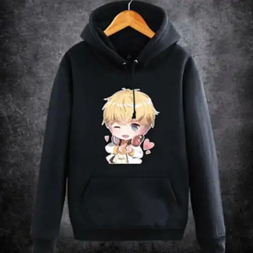 恋与制作人周棋洛许墨白起李泽言卡通q版可爱头像套头卫衣衣服