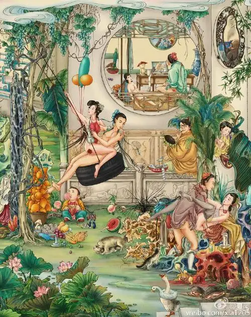 林西江的相册画