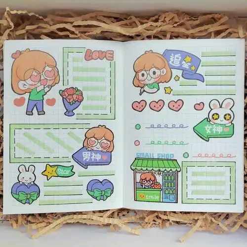 自制手账本,有兴趣的可以私聊我哦#手帐分享  #我的手账分享  #手帐