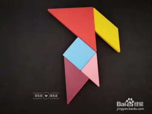 儿童益智七巧板 如何用七巧板拼一只羊(1)