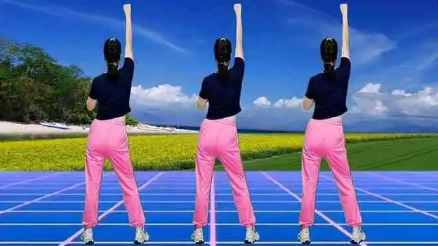 敏儿健身广场舞歌在飞-每天跳一跳活动全身筋骨