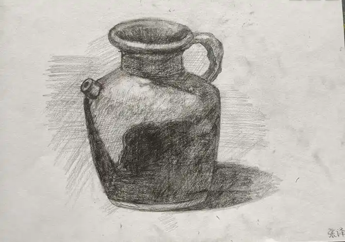 素描静物——青儿美育大课堂周末班同学们 - 美篇