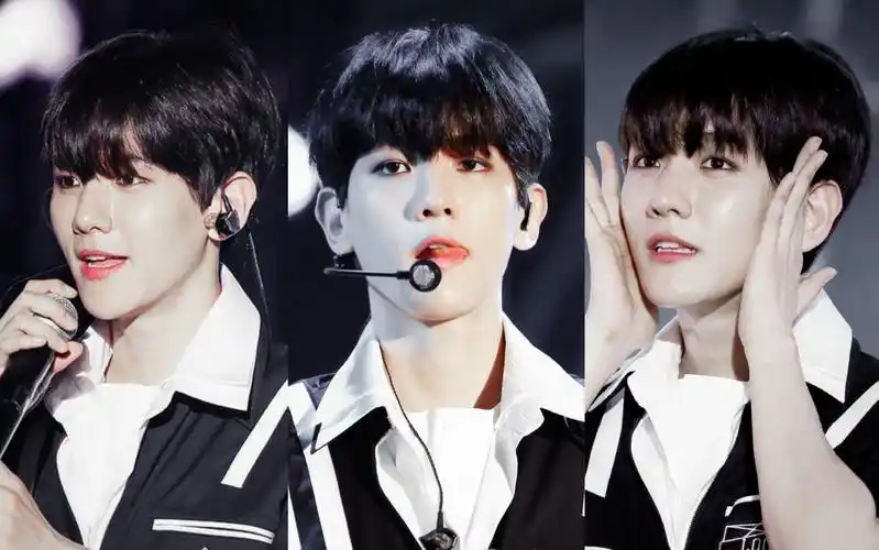 【边伯贤】工装黑发小漂亮170924 power kokobop伯贤focus