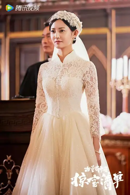 陈钰琪|古董局中局 海兰珠婚纱造型