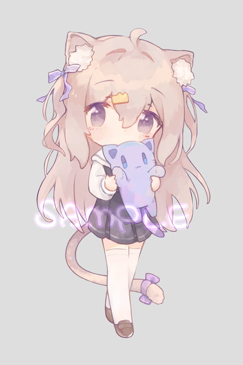 冰冻莎啦 的橱窗 q版全身 - 米画师