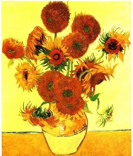 梵高向日葵欣赏