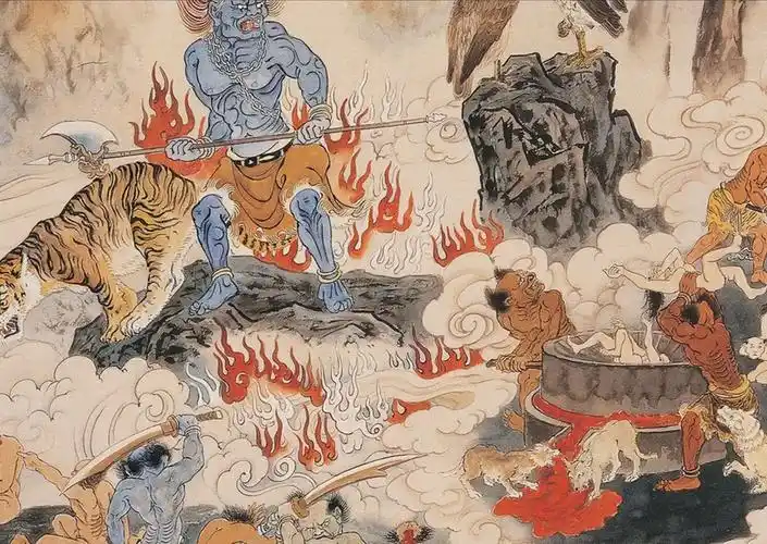 亵渎神灵者,杀牲者,及人,动物等各种生灵,因为阴司不同于阳间,那里没