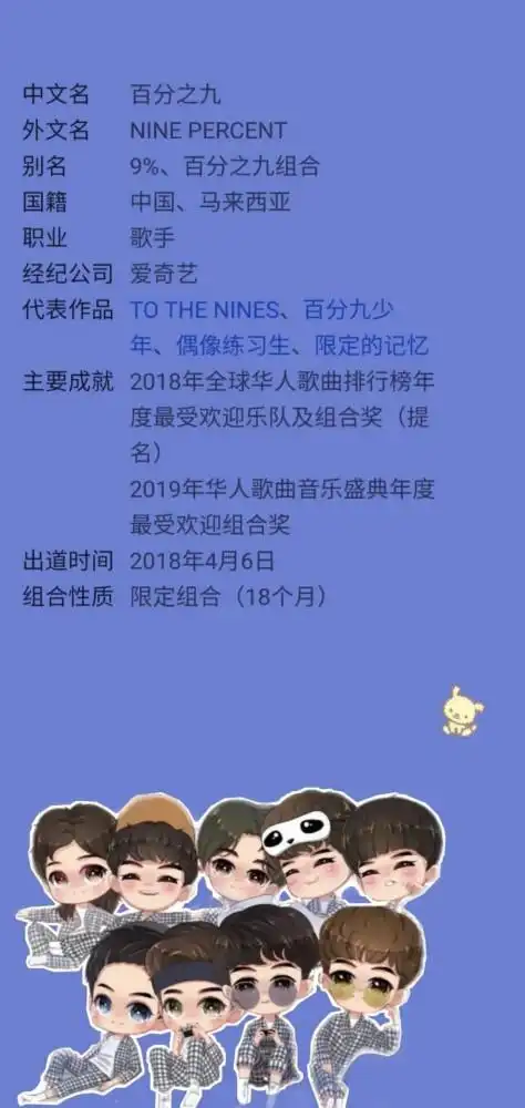 壁纸|【粉丝求图】nine percent