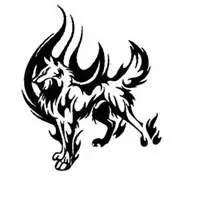 超炫酷火焰狼微信头像_微信头像图片大全