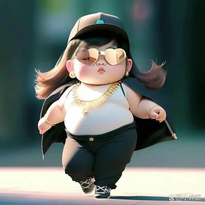 姐妹头像胖妞版(一)