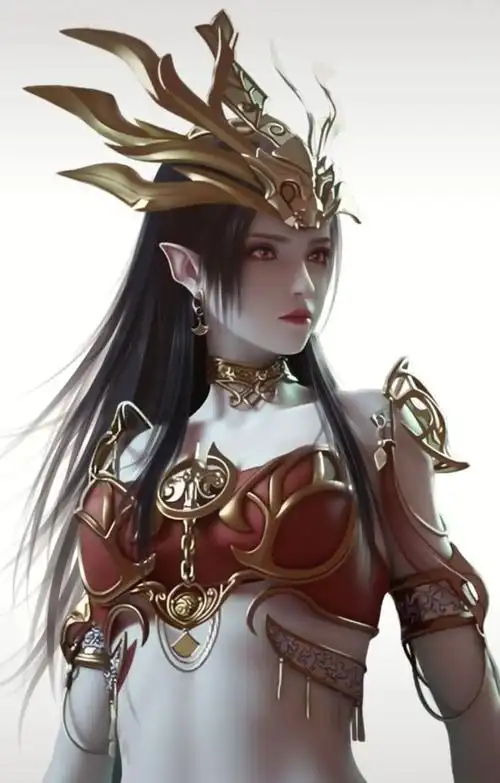 六部3d国漫美女手机壁纸,里面有你的女神,没有最美只有更美