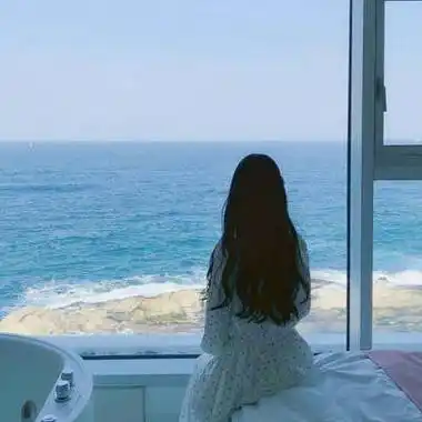 真人女头像小清新背影可爱风漂亮的一个人高清女生图片