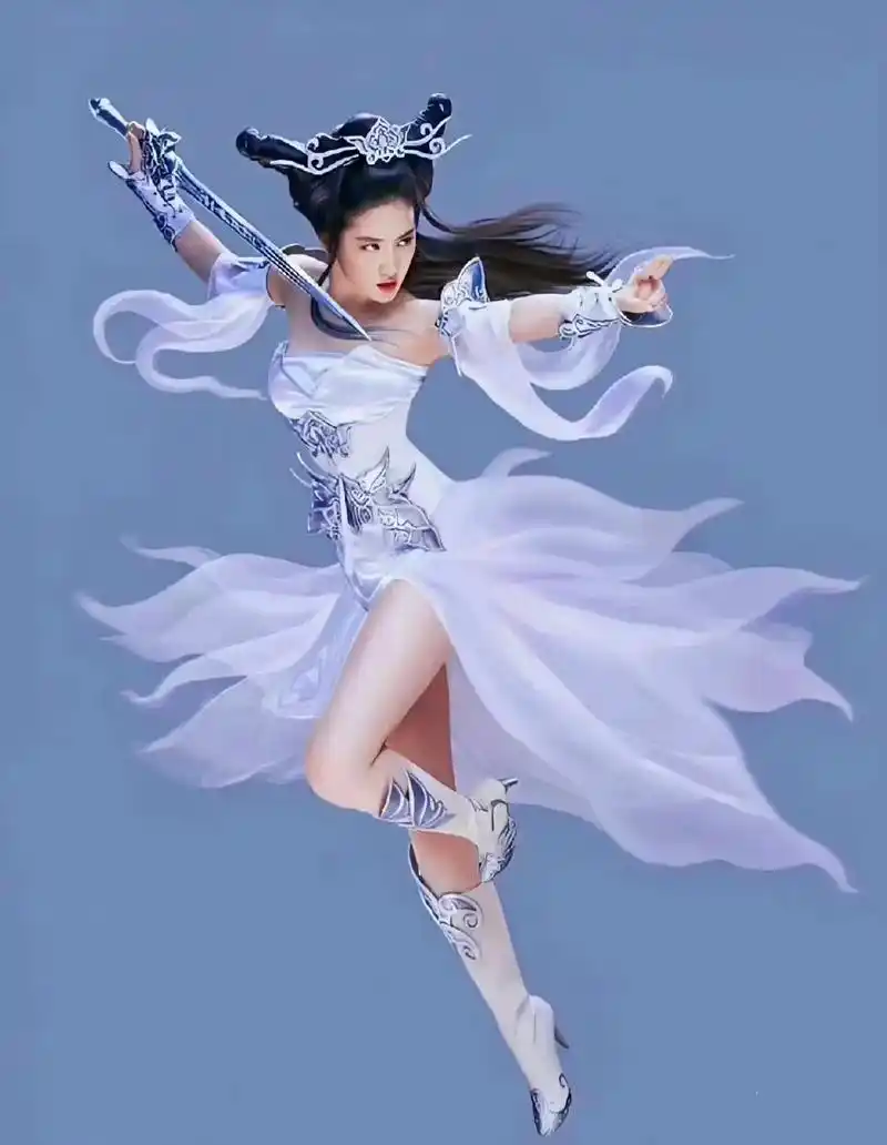 黑白小倩.倩女幽魂游戏#刘亦菲 #国漫 #仙女 - 抖音