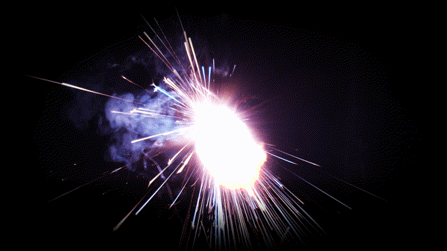 【视频素材】枪火爆炸燃烧烟雾火花飞溅破碎动作影视特效视频素材