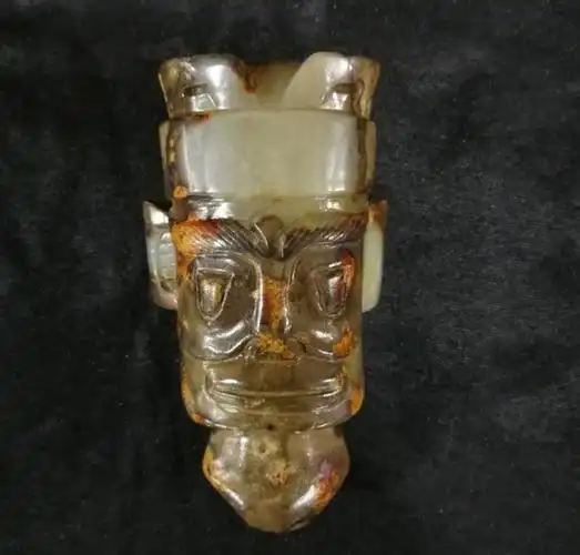 三星堆玉面人近收购