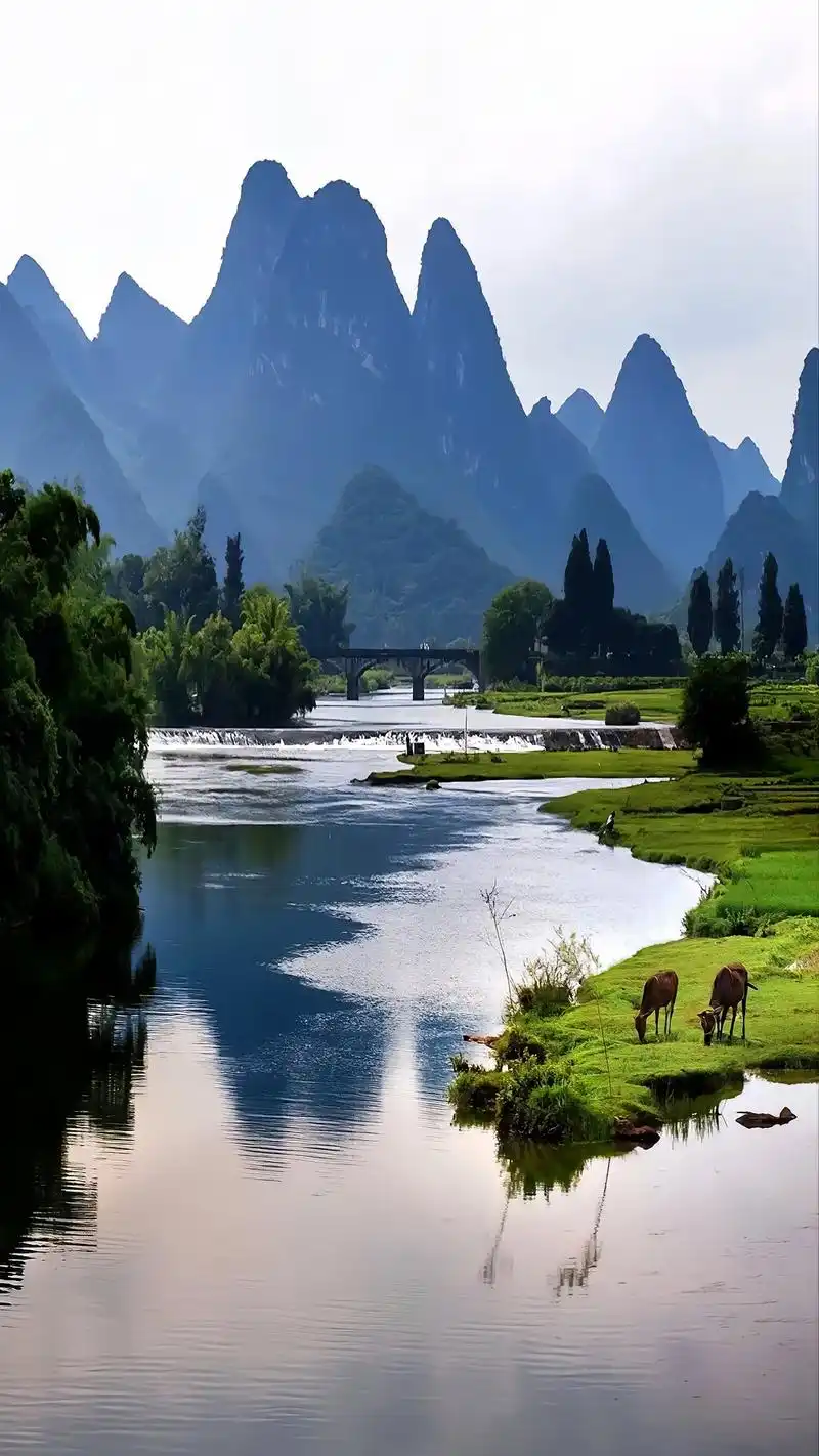 桂林山水甲天下,阳朔山水甲桂林.这一生一定要带上最爱的人