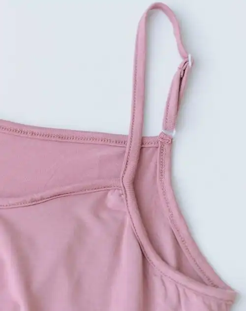 孕妇莫代尔哺乳吊带背心内衣(豆沙色)