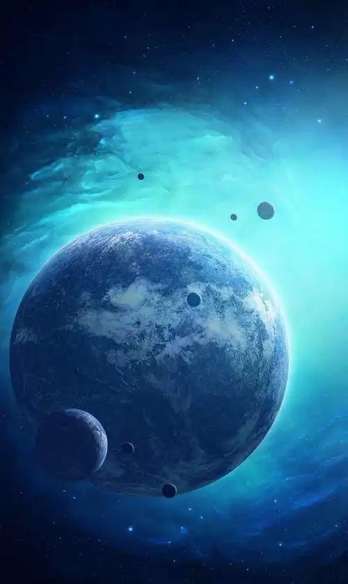 宇宙洪荒手机壁纸:一起欣赏星球之美