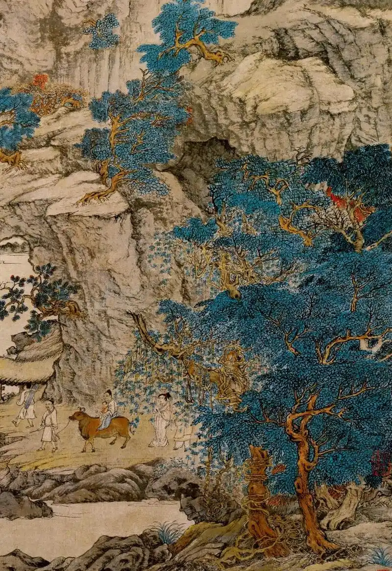 王蒙《葛稚川移居图》聪明如诸葛亮,或是隐姓埋名当神人!