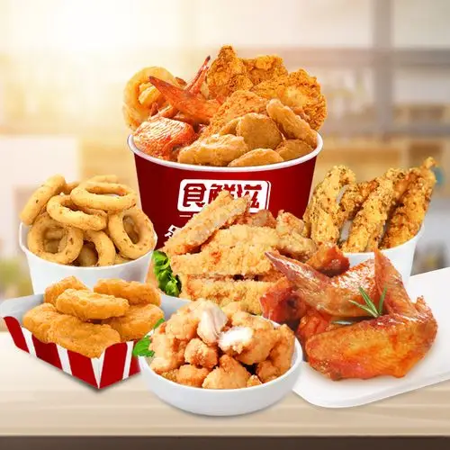 食鲜滋炸鸡半成品 套餐共2000g
