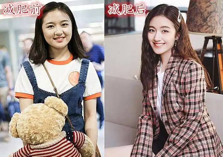 明星减肥前vs后关晓彤李兰迪没啥她像是脱胎换骨