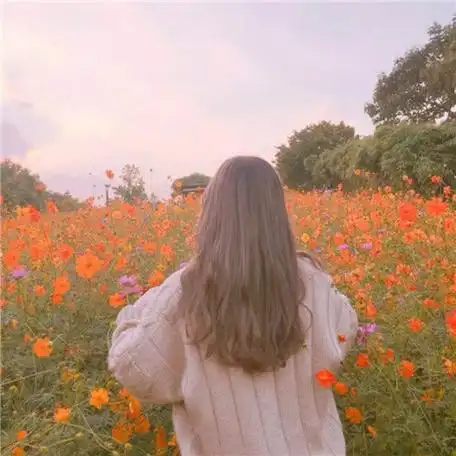 快手头像女背影长发高清适合女孩的快手背影头像图片