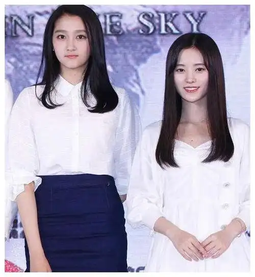 鞠婧祎不愧是"四千年美女",当她和关晓彤同框,小腿成最大亮点