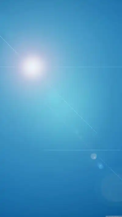 手机壁纸纯蓝色