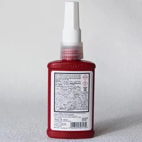 进口正品乐泰胶水高强度粘度圆柱形固持不锈钢专用胶水