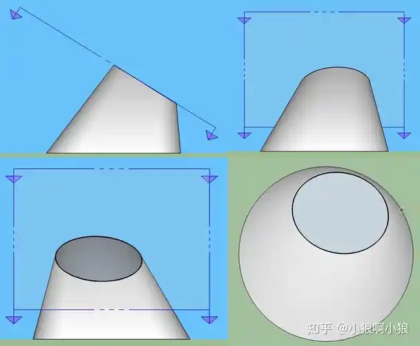 斜圆锥的斜截面是什么样的图形