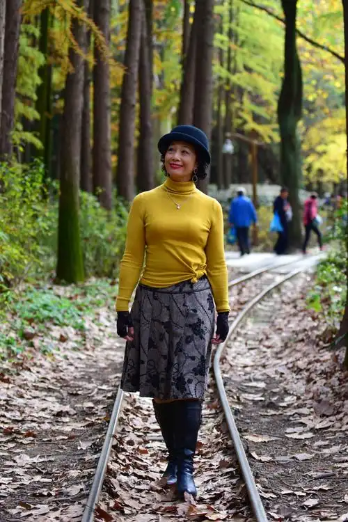 共青森林公园环境人像拍摄