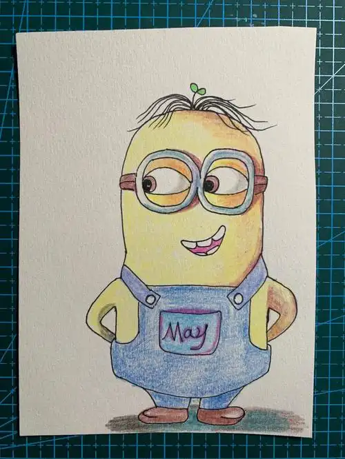 陪美画画小黄人