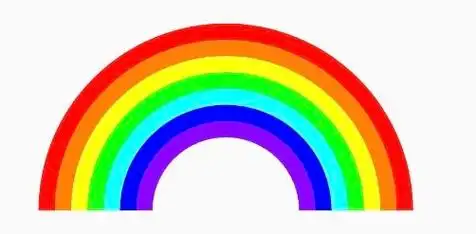 android flutter实现彩虹图案的绘制