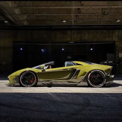 兰博基尼改装宽体aventador