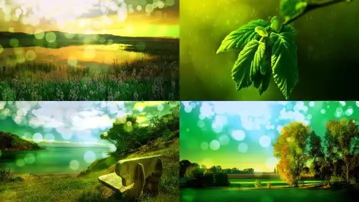 歌曲(春泥)舞台背景