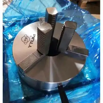 车床三爪卡盘加高卡爪加长卡爪卡盘三爪脚200 250加高正爪反爪 250加