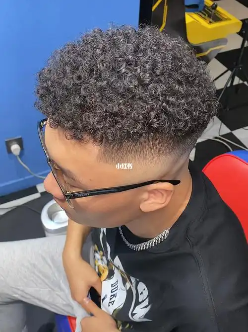 美式小卷男生拉美卷羊毛卷