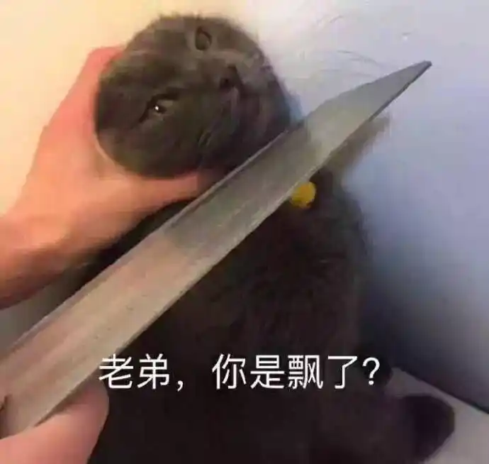 可爱表情包拿图片:小老弟,你是不是飘了