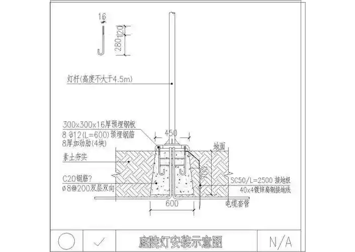 灯具安装方式代号