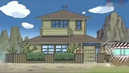 蜡笔小新:小新一家住在西部小镇,早起错过了马车只能让美伢拉车