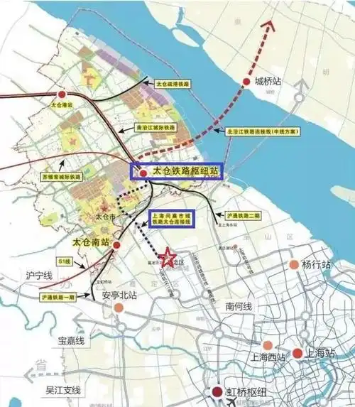 最新上海轨道交通嘉闵线延伸到太仓高铁站