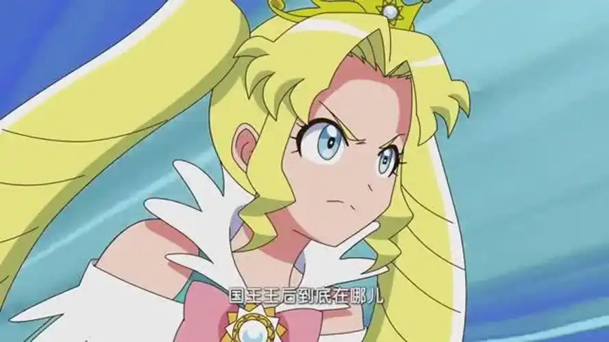 巴啦啦小魔仙彩俐使用太阳魔法发动光之攻击黑麻麻服软了