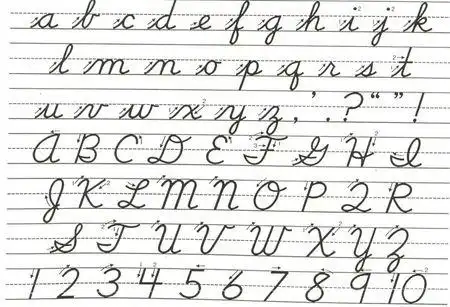 求花体英语手写教程,发图片就好,大小写