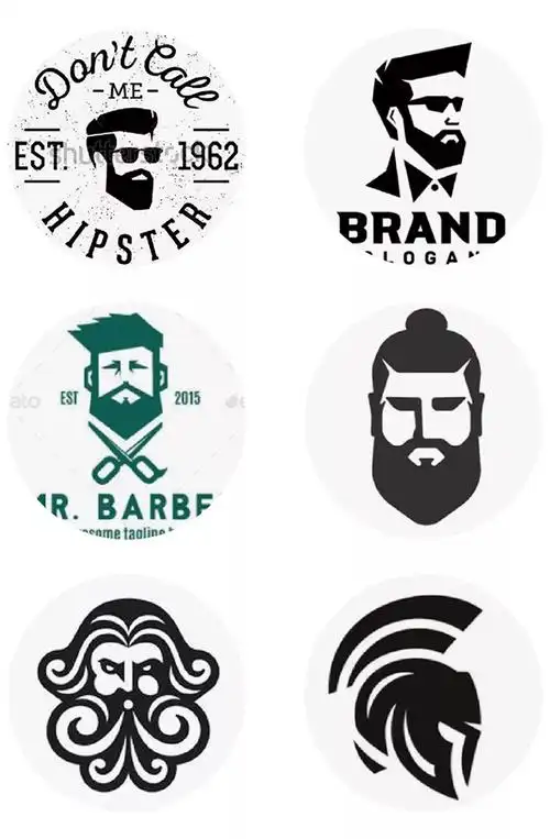 人像logo设计真的很容易